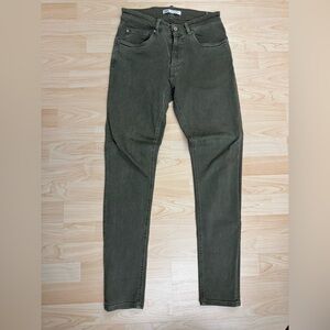 Zara Olive Green Men Jeans